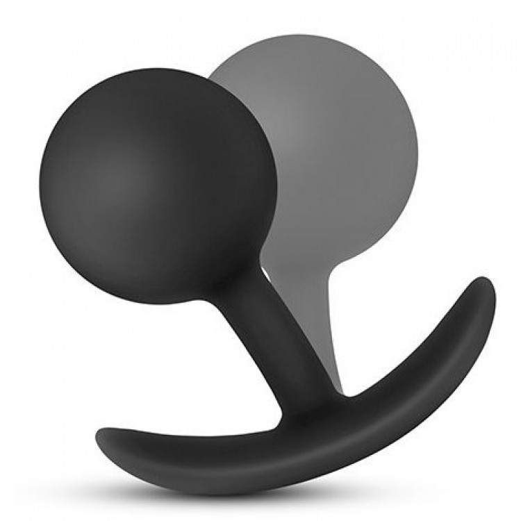 Черная анальная пробка Wearable Vibra Plug - 9,5 см. Черная анальная пробка Wearable Vibra Plug - 9,5 см.