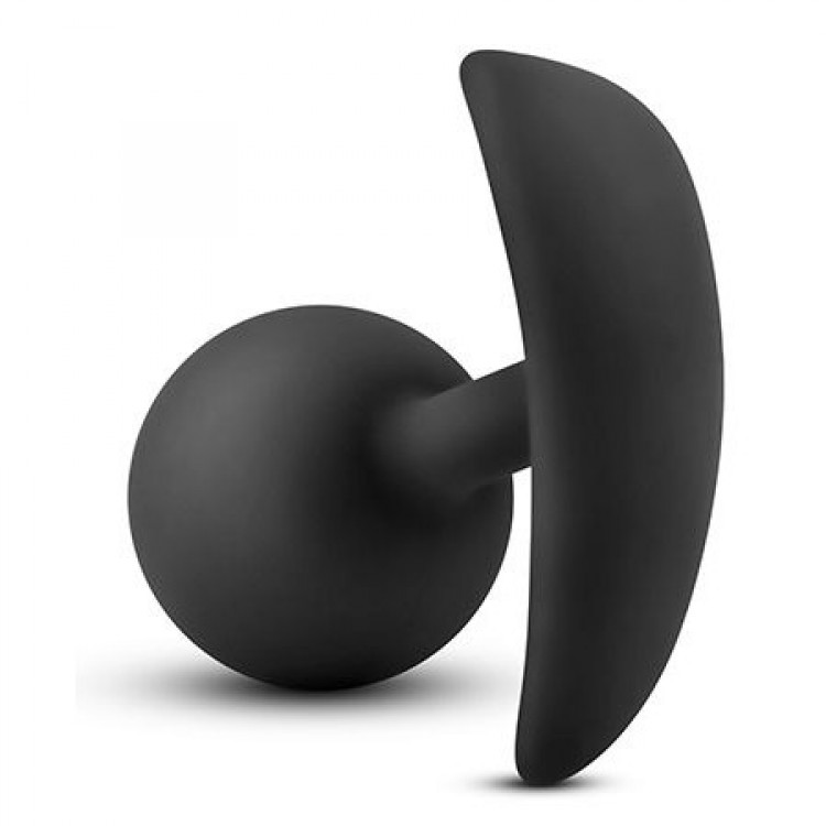 Черная анальная пробка Wearable Vibra Plug - 9,5 см. Черная анальная пробка Wearable Vibra Plug - 9,5 см.