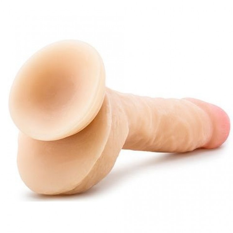 Телесный фаллоимитатор 9 Inch Sensa Feel Dildo - 22,8 см.