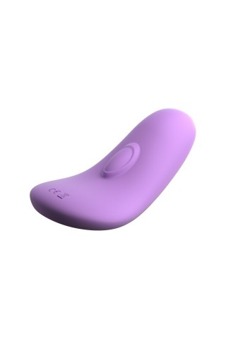 Фиолетовый компактный вибростимулятор Remote Silicone Please-Her