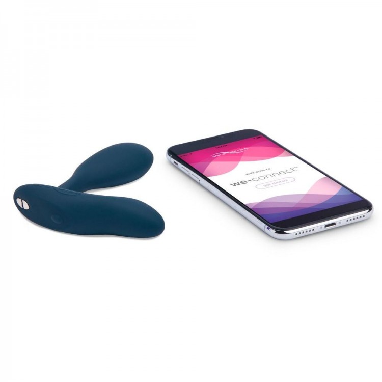 Серый массажер простаты We-Vibe Vector Серый массажер простаты We-Vibe Vector