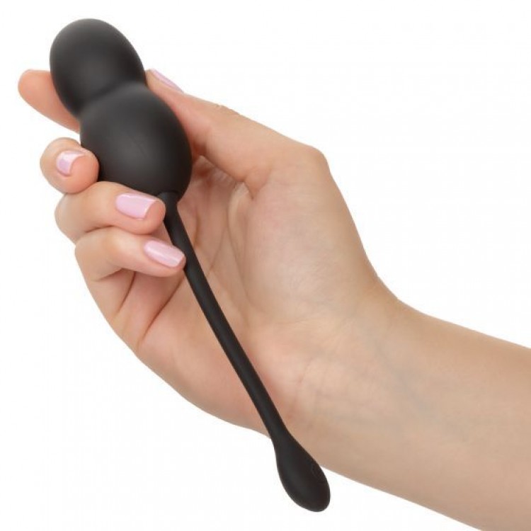 Черные вагинальные виброшарики с браслетом-пультом Wristband Remote Ultra-Soft Kegel System Черные вагинальные виброшарики с браслетом-пультом Wristband Remote Ultra-Soft Kegel System