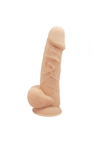 Телесный реалистичный фаллоимитатор DILDO 8.5INCH FLESH - 21,6 см.