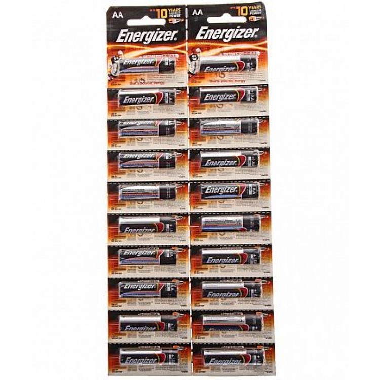 Батарейки Energizer POWER E91/AA 1,5V - 20 шт.