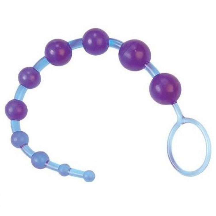 Анальные бусы "Хвост Дракона" - 31 см.