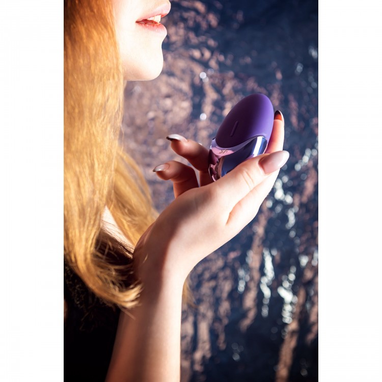 Фиолетовый вибромассажер Satisfyer Purple Pleasure