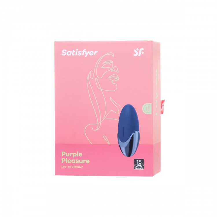 Фиолетовый вибромассажер Satisfyer Purple Pleasure