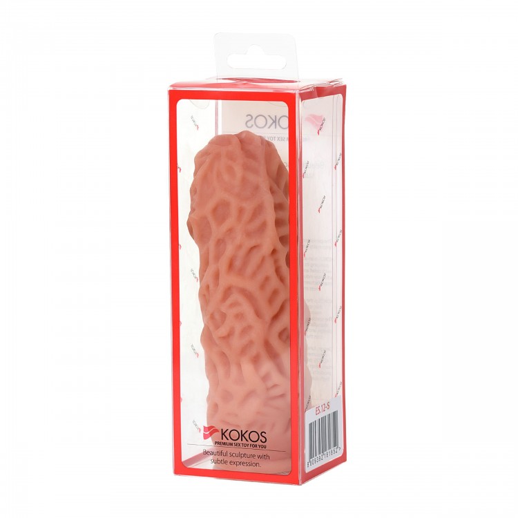 Насадка на фаллос с рельефными складочками Extreme Sleeve 012 S-size - 12,7 см. Насадка на фаллос с рельефными складочками Extreme Sleeve 012 S-size - 12,7 см.