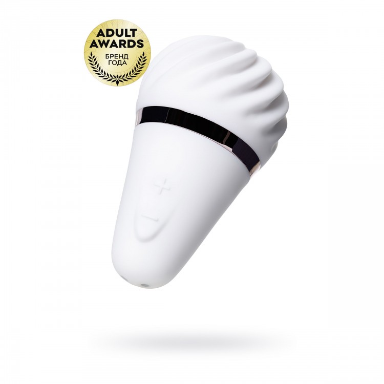 Белый вибромассажер Satisfyer Little Wand