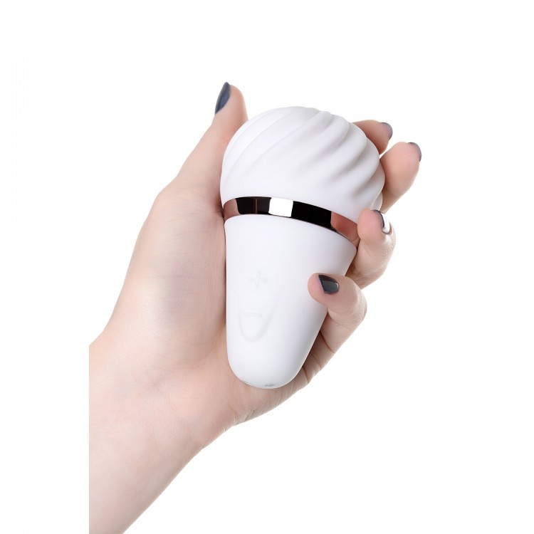 Белый вибромассажер Satisfyer Little Wand