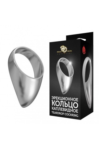 Большое каплевидное эрекционное кольцо TEARDROP COCKRING