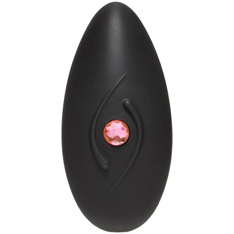 Черная рельефная вкладка в трусики Body Bling Bliss Rechargeable Mini-Vibe