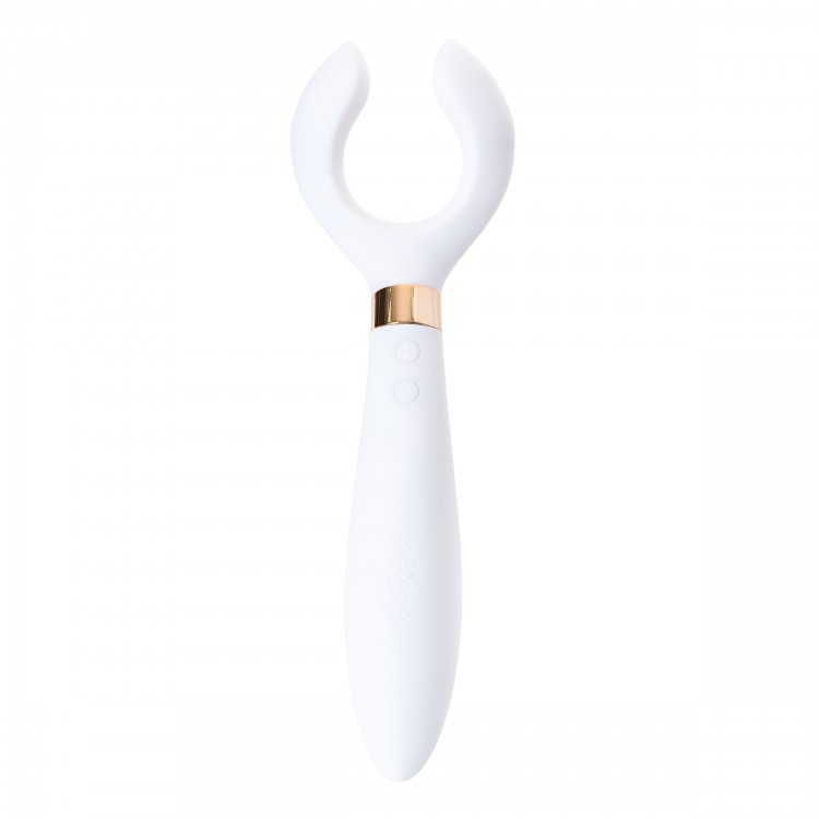 Белый вибромассажер для пар Satisfyer Endless Fun Белый вибромассажер для пар Satisfyer Endless Fun