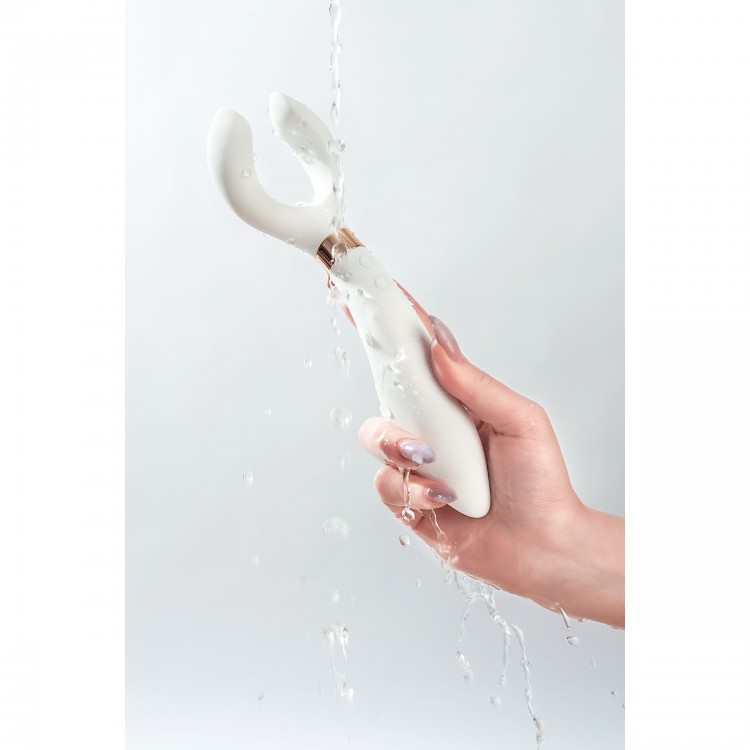 Белый вибромассажер для пар Satisfyer Endless Fun Белый вибромассажер для пар Satisfyer Endless Fun