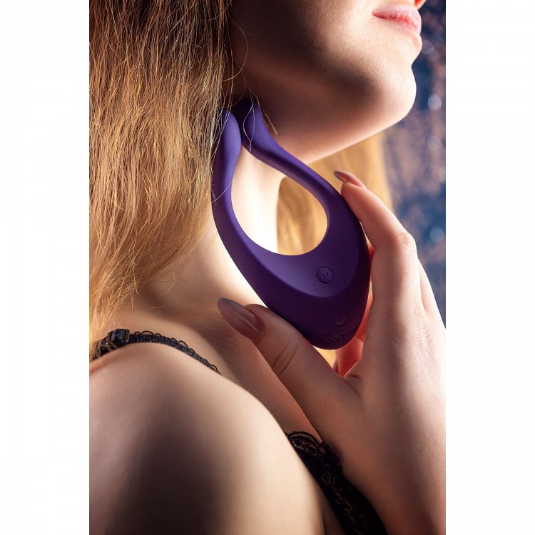 Фиолетовый многофункциональный стимулятор для пар Satisfyer Partner Multifun 1
