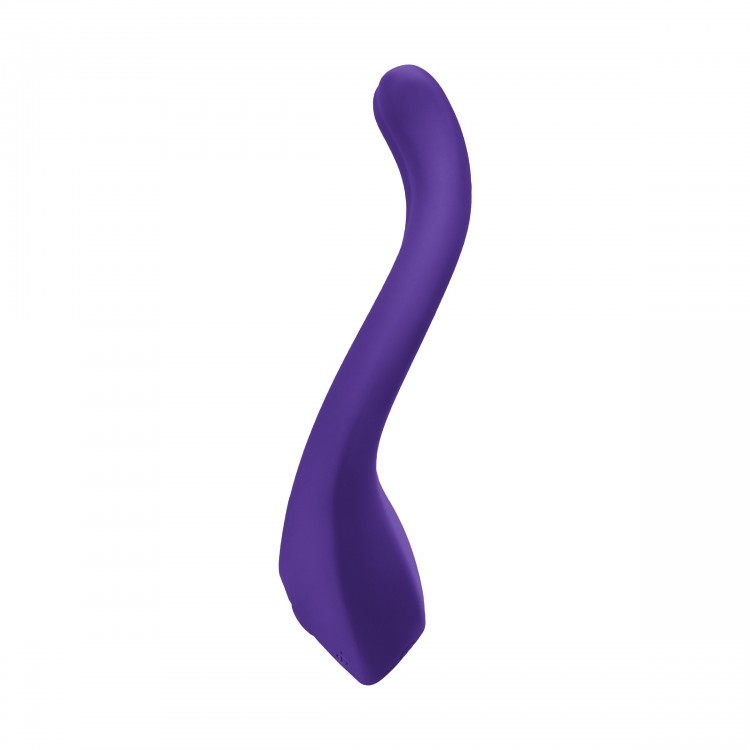 Фиолетовый многофункциональный стимулятор для пар Satisfyer Partner Multifun 1