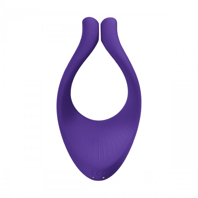 Фиолетовый многофункциональный стимулятор для пар Satisfyer Partner Multifun 1