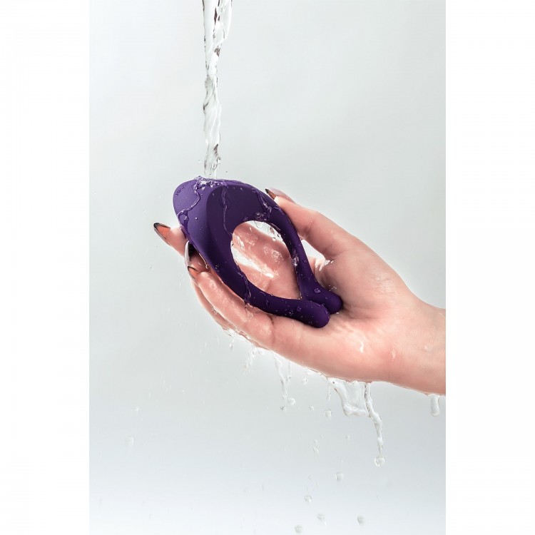 Фиолетовый многофункциональный стимулятор для пар Satisfyer Partner Multifun 1