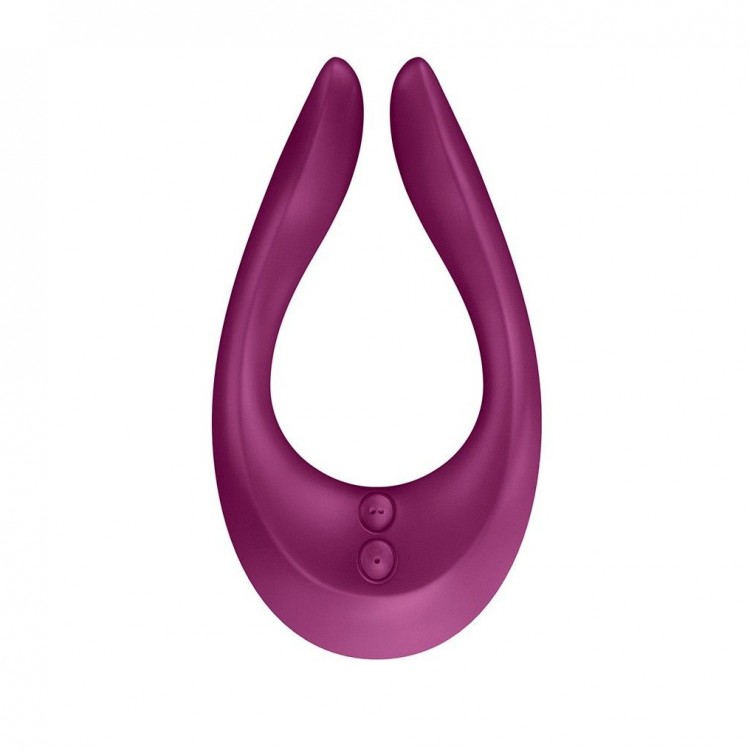 Лиловый многофункциональный стимулятор для пар Satisfyer Partner Multifun 2