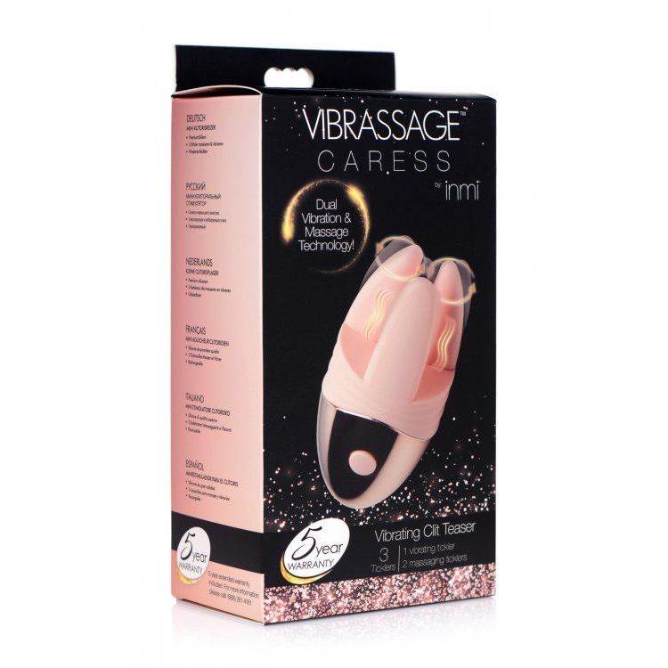 Розовый клиторальный массажер с щупальцами Vibrating Clit Teaser Розовый клиторальный массажер с щупальцами Vibrating Clit Teaser