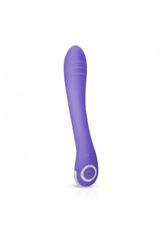 Фиолетовый вибратор для G-стимуляции Lici G-Spot Vibrator - 22,5 см.