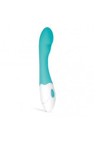 Зеленый вибратор для G-стимуляции Tate G-Spot Vibrator - 20 см.