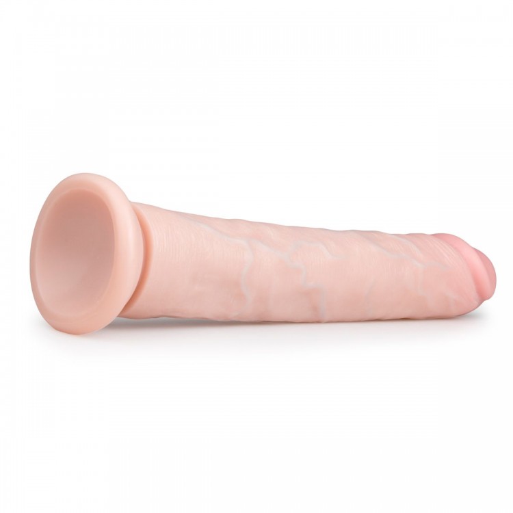 Телесный фаллоимитатор Realistic Dildo - 28,5 см.