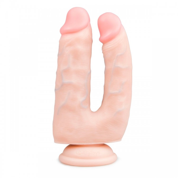 Анально-вагинальный фаллоимитатор Easytoys Double Dildo - 18 см.
