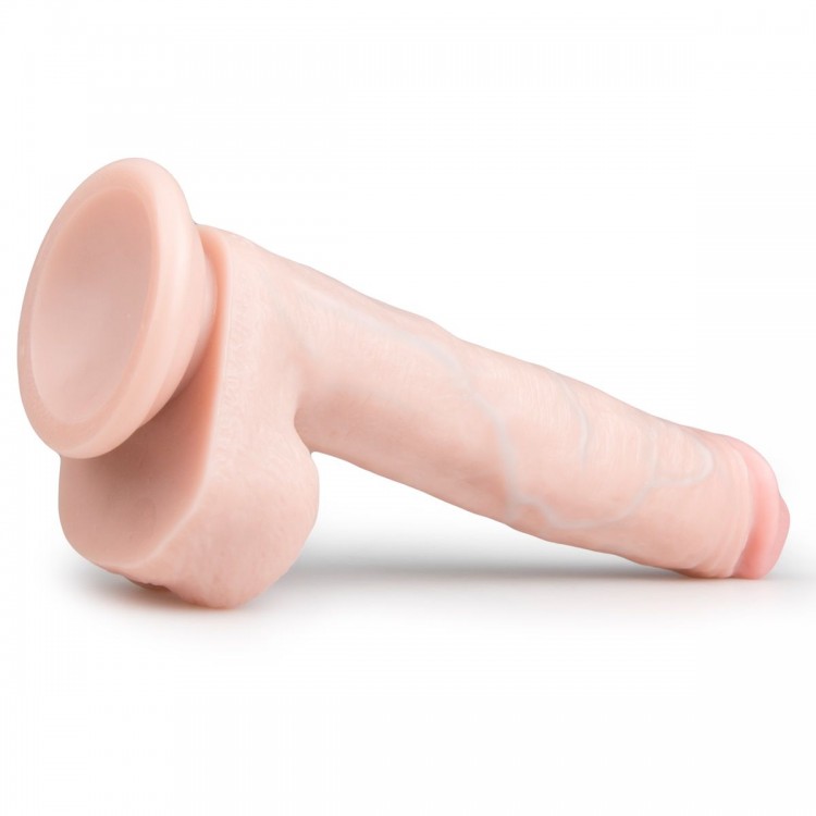Телесный фаллоимитатор Realistic Dildo - 29,5 см.