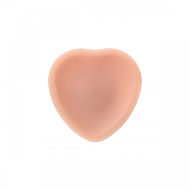 Телесный фаллос на присоске Silicone Bendable Dildo XL - 20 см.