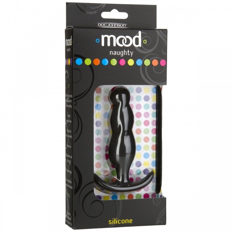 Анальная пробка Mood Naughty 3 Silicone - 8,9 см.