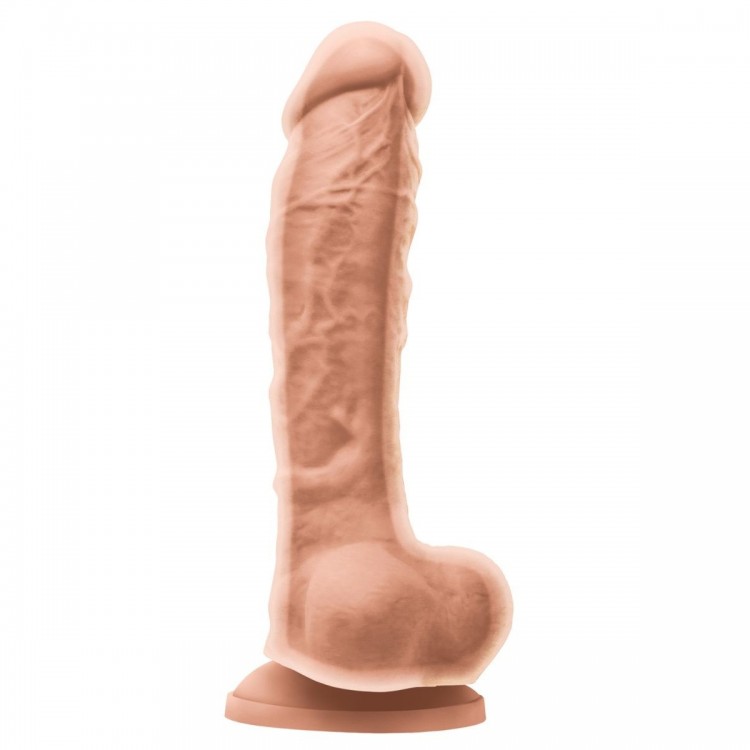 Телесный фаллоимитатор Dual Density 8 Dildo - 25,4 см.