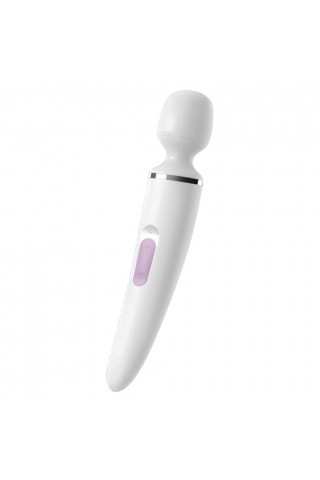 Белый вибратор Satisfyer Wand-er Woman