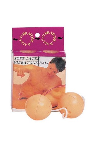 Вагинальные шарики со смещенным центром тяжести SOFT LATEX VIBRATONE BALL