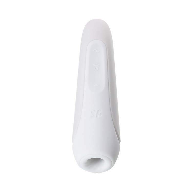 Белый вакуум-волновой стимулятор Satisfyer Curvy 1+