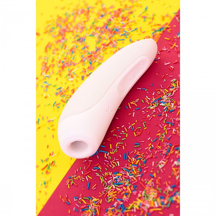Белый вакуум-волновой стимулятор Satisfyer Curvy 1+