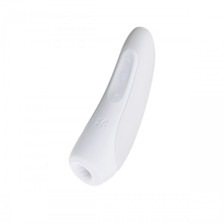 Белый вакуум-волновой стимулятор Satisfyer Curvy 1+