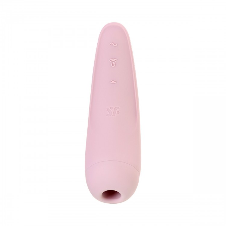 Розовый вакуум-волновой стимулятор Satisfyer Curvy 2+