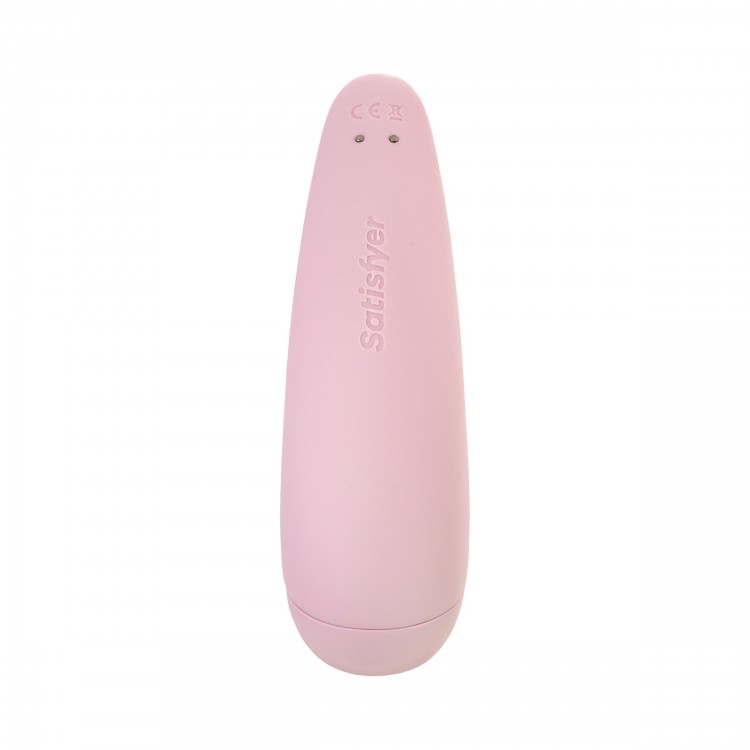 Розовый вакуум-волновой стимулятор Satisfyer Curvy 2+