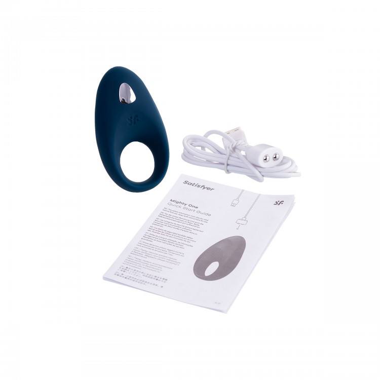 Эрекционное кольцо Satisfyer Mighty One с возможностью управления через приложение Эрекционное кольцо Satisfyer Mighty One с возможностью управления через приложение