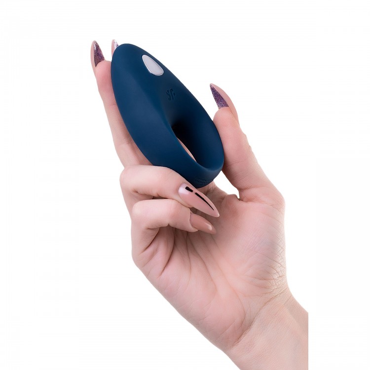 Эрекционное кольцо Satisfyer Mighty One с возможностью управления через приложение Эрекционное кольцо Satisfyer Mighty One с возможностью управления через приложение