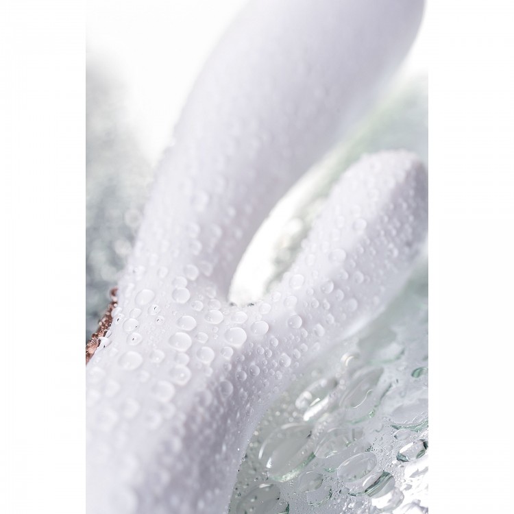 Белый вибратор-кролик Satisfyer Mono Flex с управлением через приложение - 20,4 см.