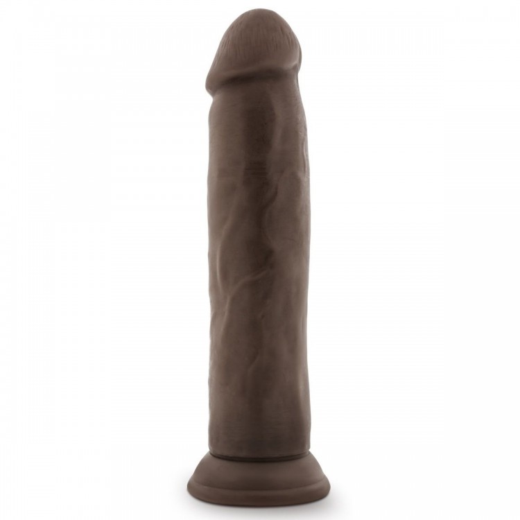 Коричневый фаллоимитатор 9.5 Inch Cock - 22 см.