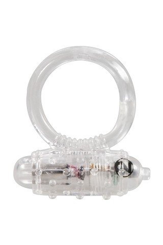 Прозрачное эрекционное виброкольцо Vibro Ring Clear