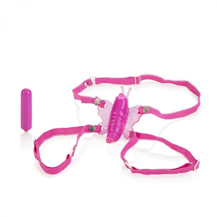Вибробабочка на ремешках Micro Wireless Venus Butterfly Вибробабочка на ремешках Micro Wireless Venus Butterfly