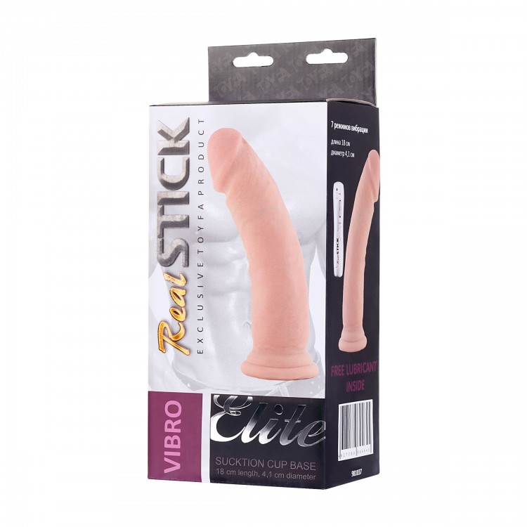 Вибратор на присоске с 7 режимами вибрации - 18 см. Вибратор на присоске с 7 режимами вибрации - 18 см.