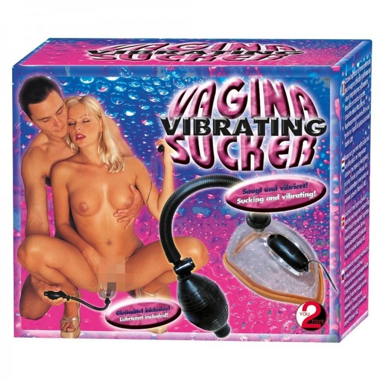 Женская вакуумная помпа с вибрацией Vibrating Vagina Sucker