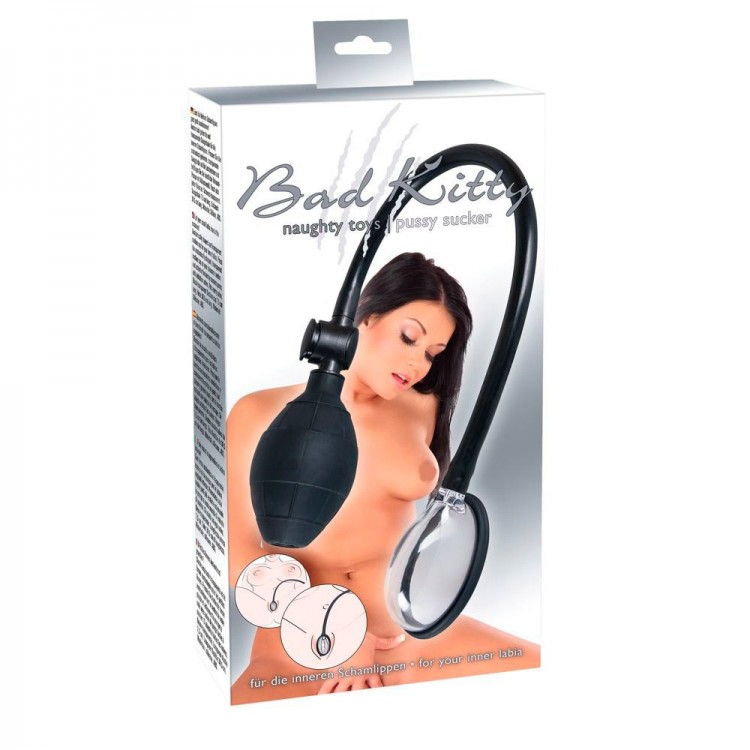 Женская помпа для клитора и половых губ Pussy Sucker