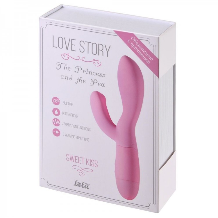 Вибратор The Princess and the Pea Sweet Kiss - 20,5 см.