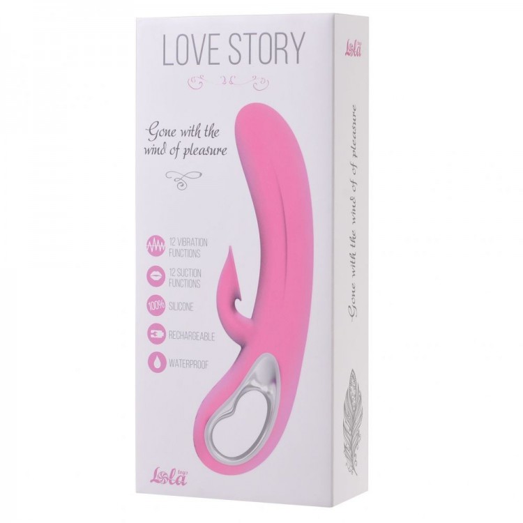 Вибратор Love story Gone with the wind of pleasure - 21 см.